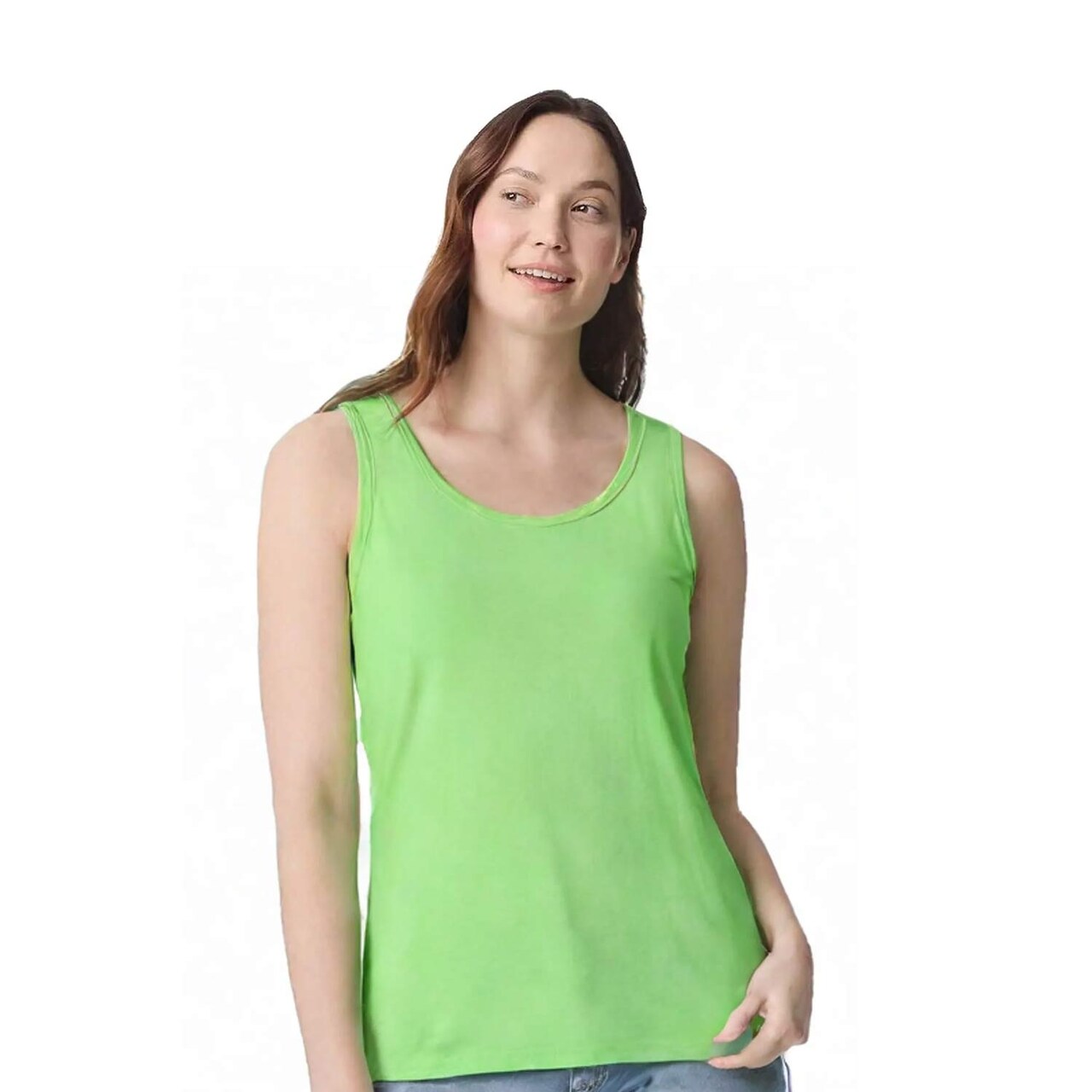 Gildan Heavy Cotton Sleeveless Tank Top Classic Unisex Plain Tank for Everyday Wear